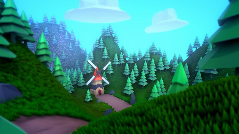 My project for course: Low Poly Set Modeling for Video Games 1