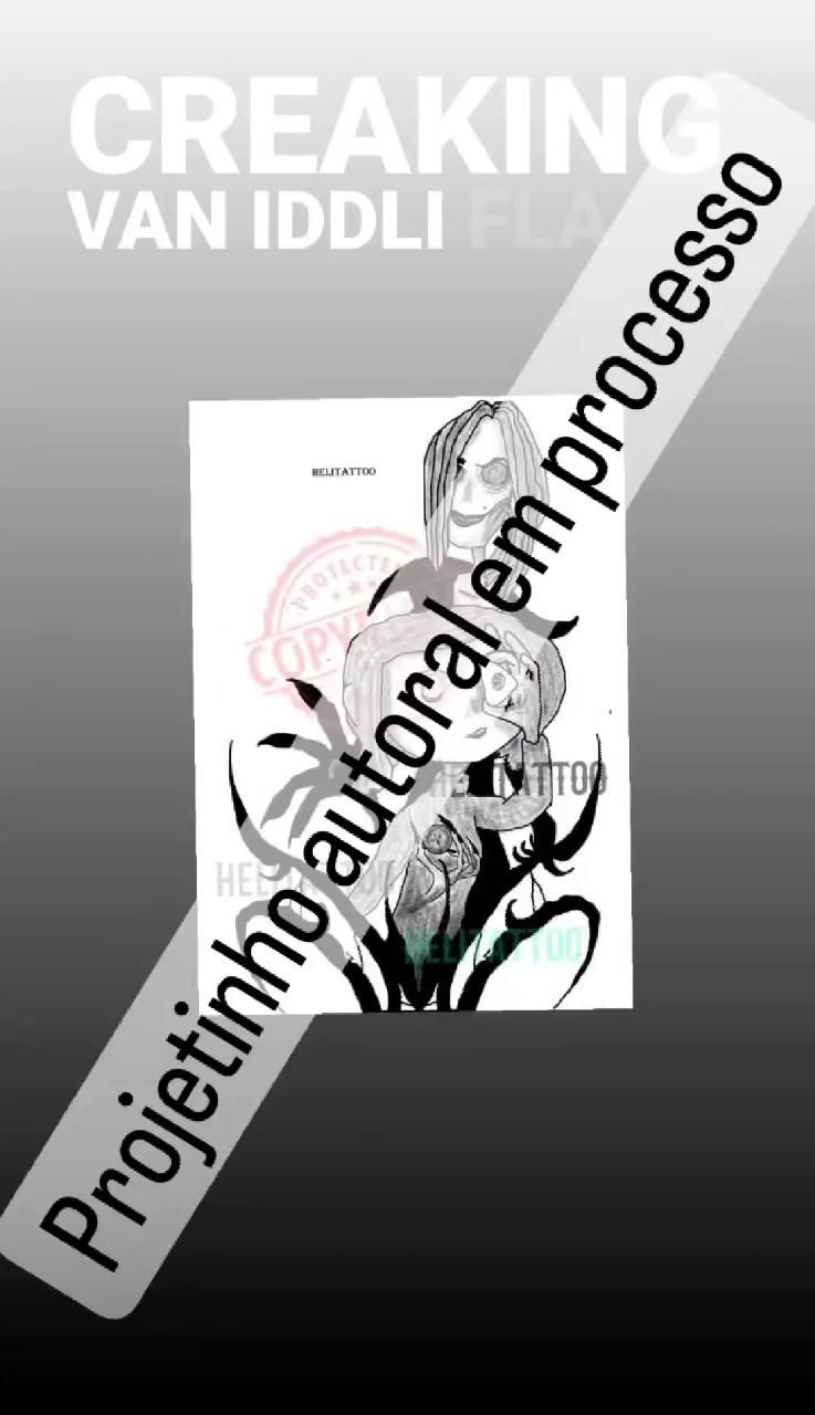 Meu projeto autoral do curso: Técnicas de tatuagem blackwork com fine line, 3
