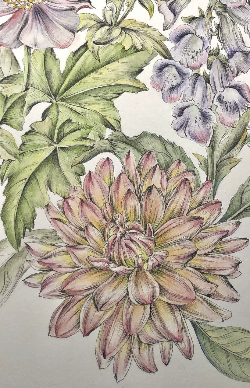 La acuarela me otorga sutileza y versatilidad, es un medio con mucha capacidad de adaptación :)