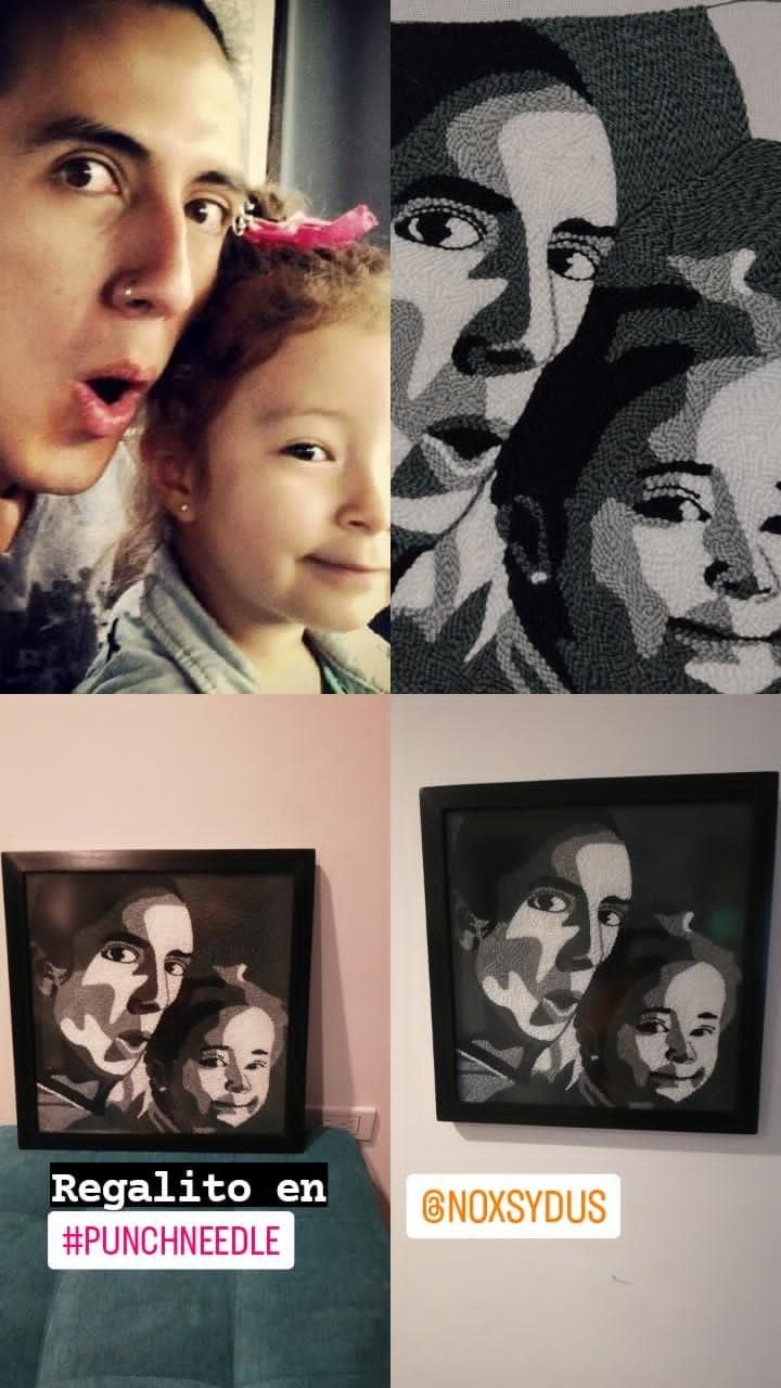 Mi proyecto del curso: Bordado con punch needle: pasa de la imagen al retrato 2