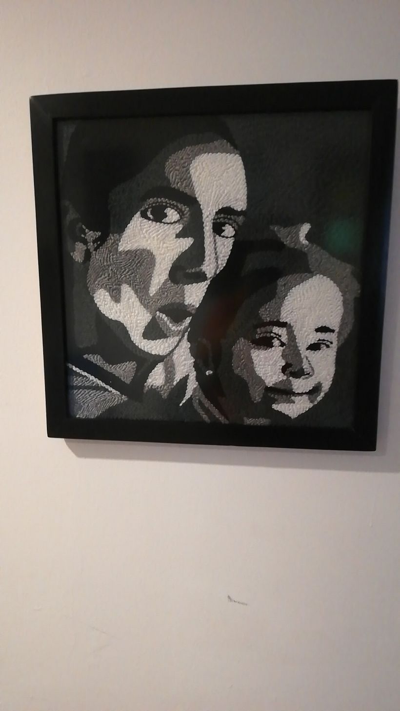 Mi proyecto del curso: Bordado con punch needle: pasa de la imagen al retrato 3