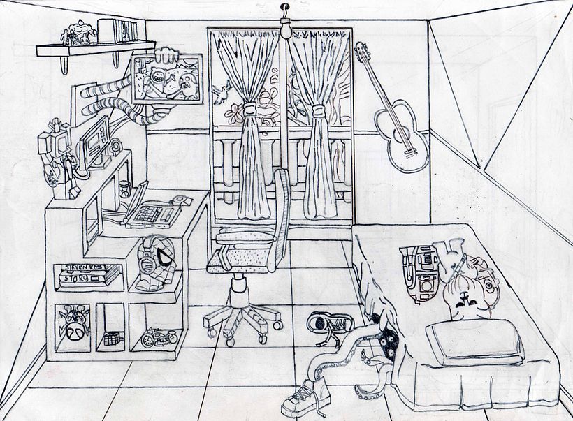 Mi proyecto del curso: El arte del sketching: transforma tus bocetos en arte 3