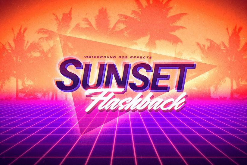 80s Text Effects for Photoshop Vol.1 13