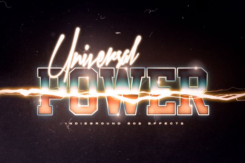 80s Text Effects for Photoshop Vol.1 14