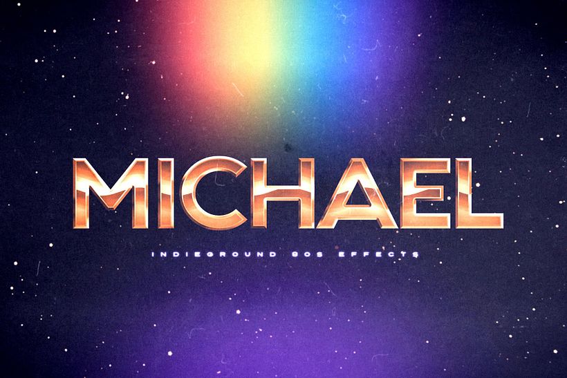 80s Text Effects for Photoshop Vol.2 3