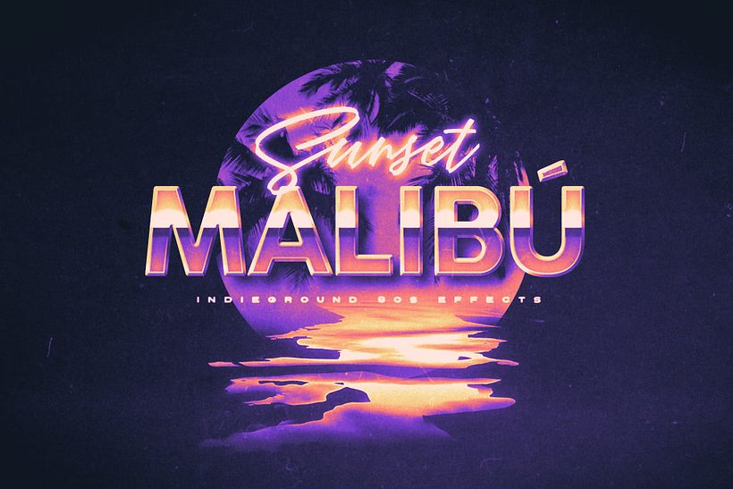 80s Text Effects for Photoshop Vol.2 6