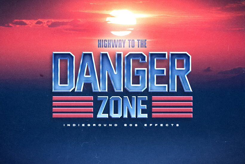 80s Text Effects for Photoshop Vol.2 9