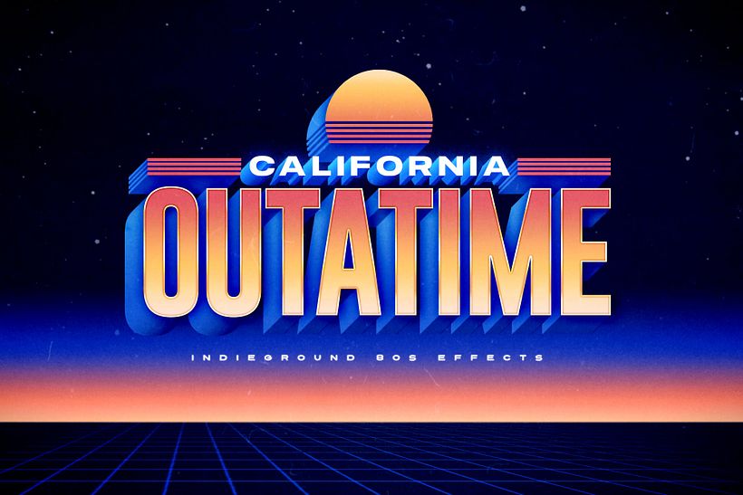 80s Text Effects for Photoshop Vol.3 4