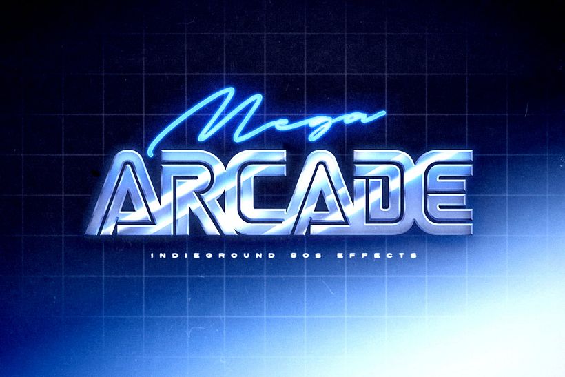 80s Text Effects for Photoshop Vol.3 5
