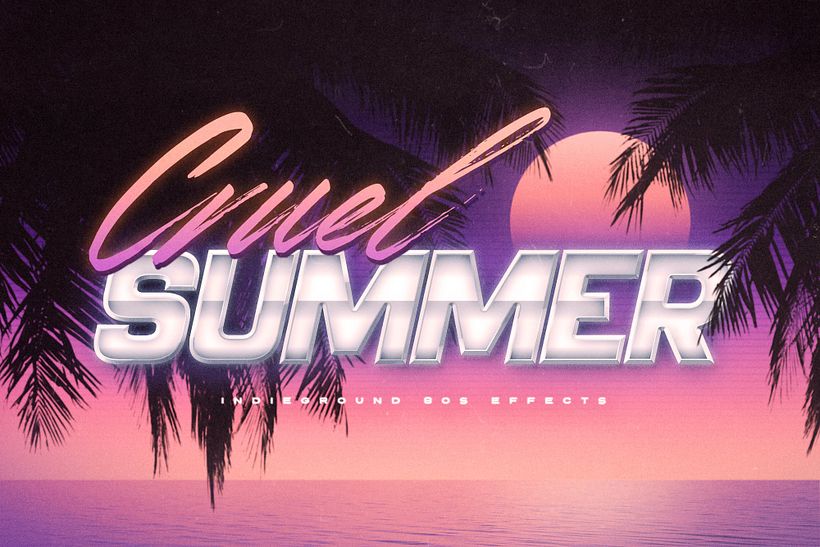 80s Text Effects for Photoshop Vol.3 8