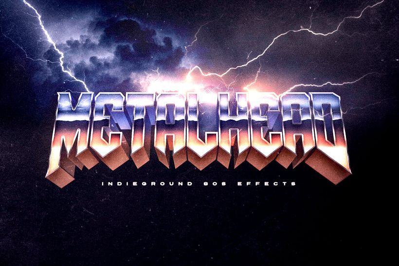 80s Text Effects for Photoshop Vol.3 9
