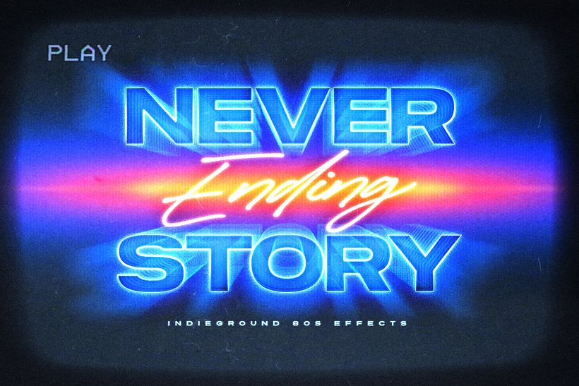 80s Text Effects for Photoshop Vol.3 10