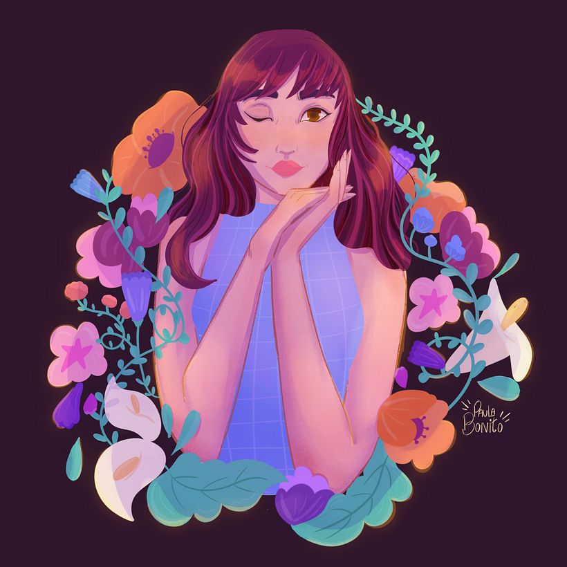 Mi proyecto del curso: Retrato de personajes estilo cartoon con Procreate 2