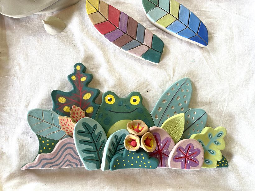 My project for course: Ceramic Illustration and Modeling Techniques 6