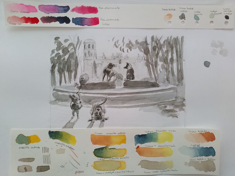 Mi proyecto del curso: Ilustración en acuarela con influencia japonesa 6