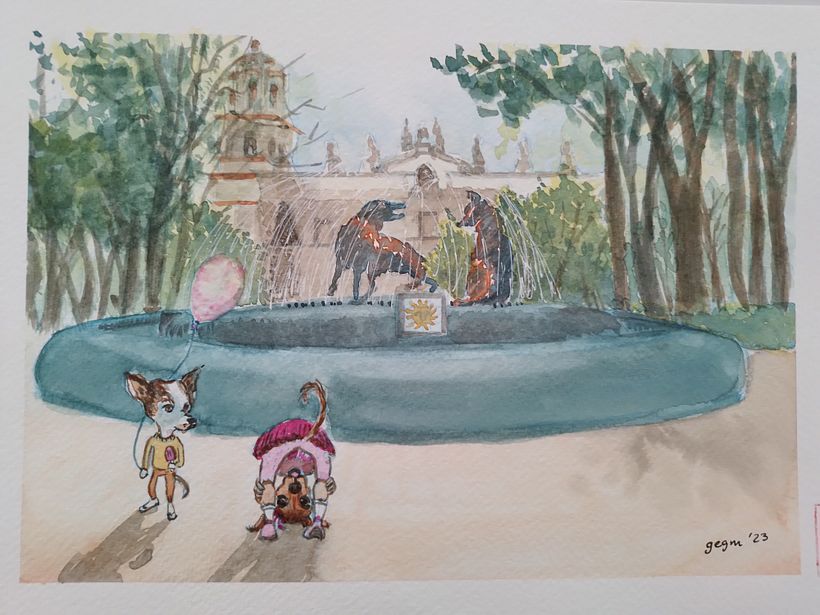 Mi proyecto del curso: Ilustración en acuarela con influencia japonesa 7