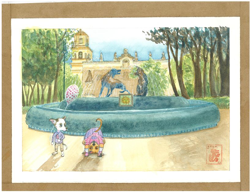 Mi proyecto del curso: Ilustración en acuarela con influencia japonesa 10