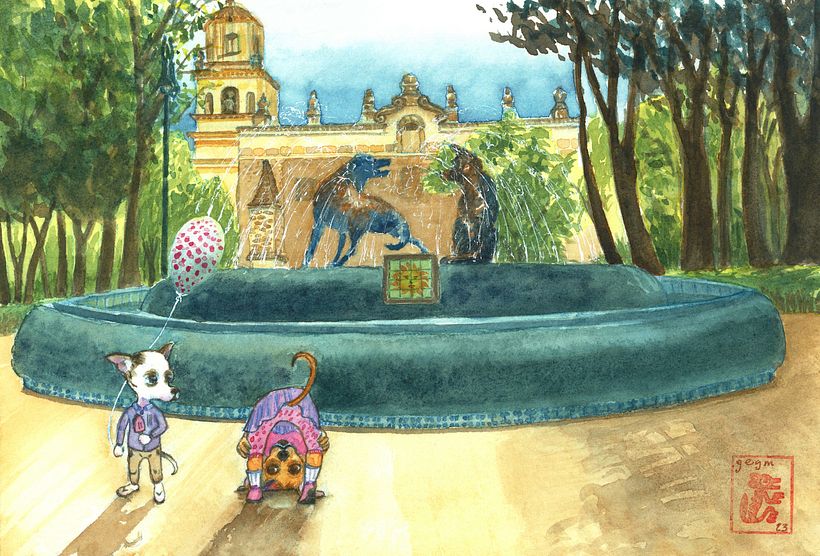 Mi proyecto del curso: Ilustración en acuarela con influencia japonesa 10