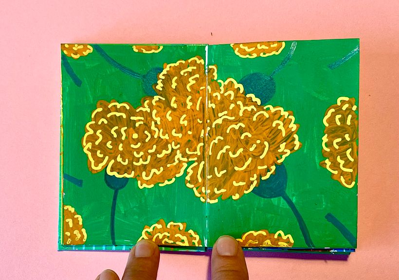 My project for course: Botanical Patterns in a Sketchbook: Conquer the Blank Page - Ilustração tradicional