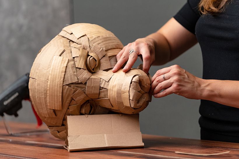 Thinking Outside the Box: Unlocking the Artistic Potential of Cardboard Sculptures 5