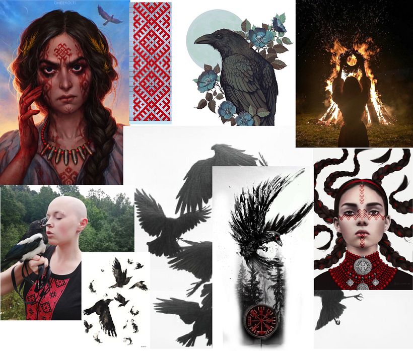 Moodboard: I got inspired by a friend’s photo and want to create something with ethnic vibes and a bit of dark witch aestheti