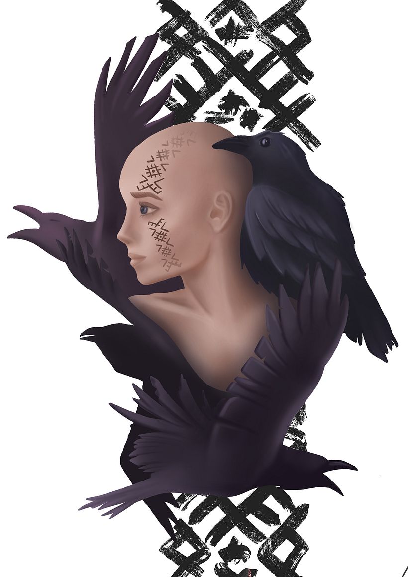 The process: not sure about colours 