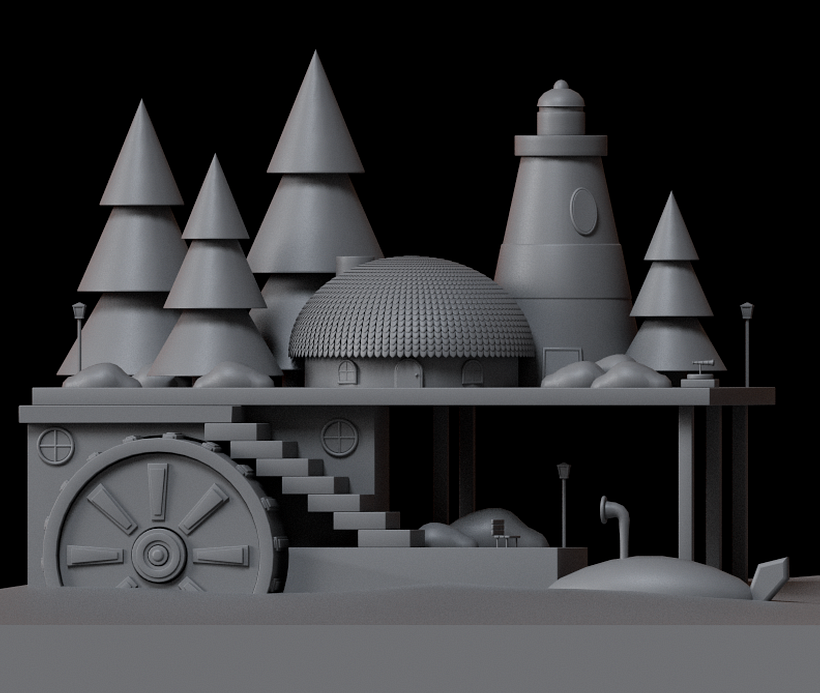 Initial boxing and modelling