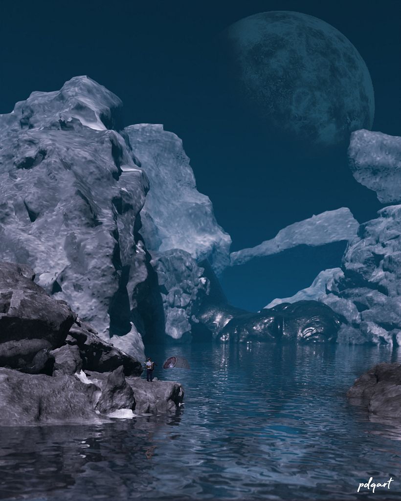Mi proyecto del curso: Ilustración fantástica 3D con Blender 2