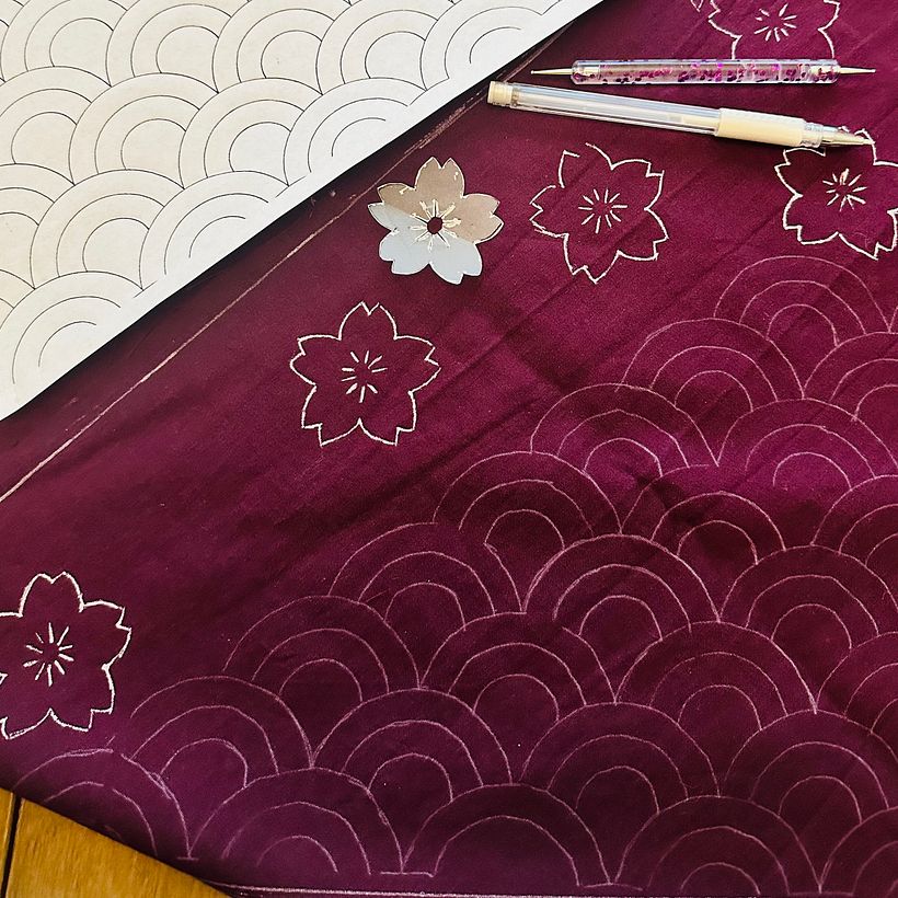 Mi proyecto bordado Sashiko japonés  @sashikostory - Bordado