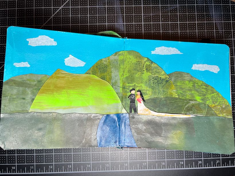 My project for course: Story Illustration with Paper 1