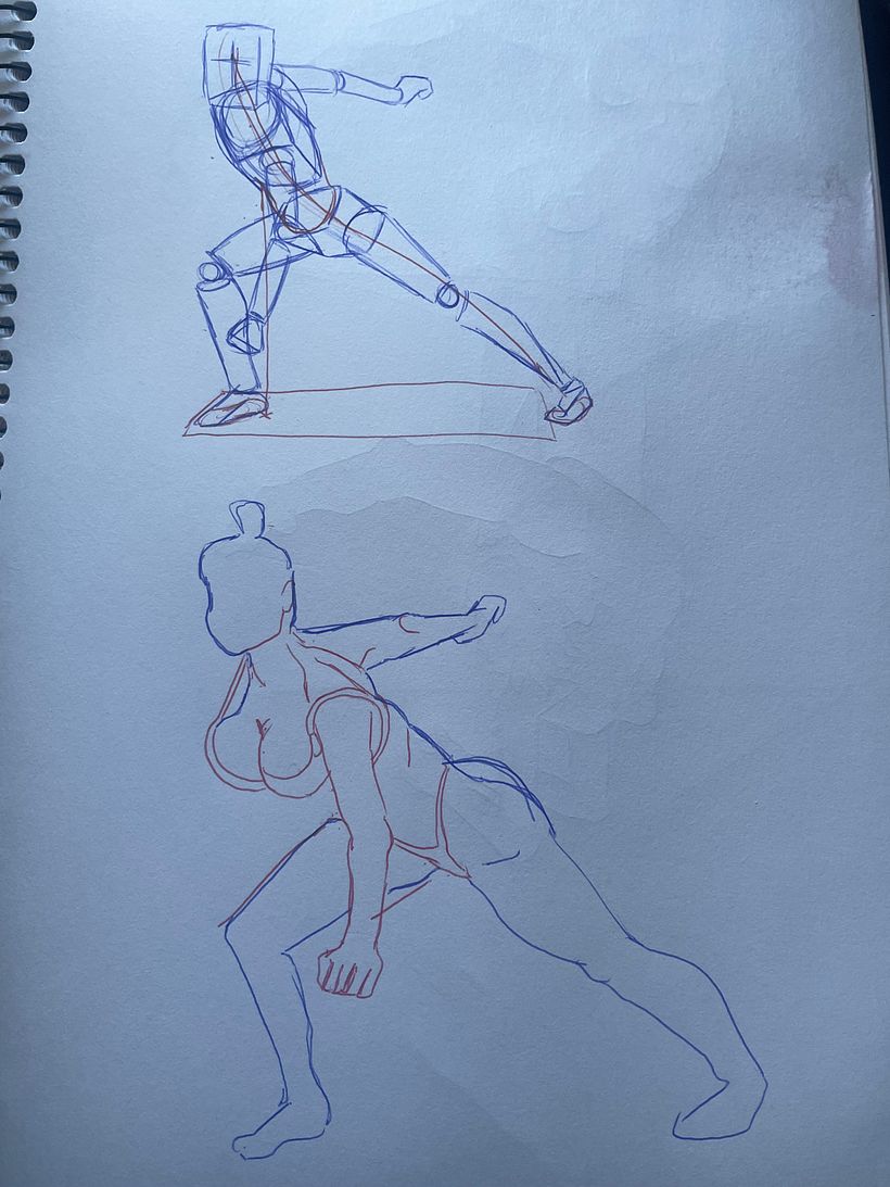 My project for course: Drawing the Human Figure & Expressive Poses 6
