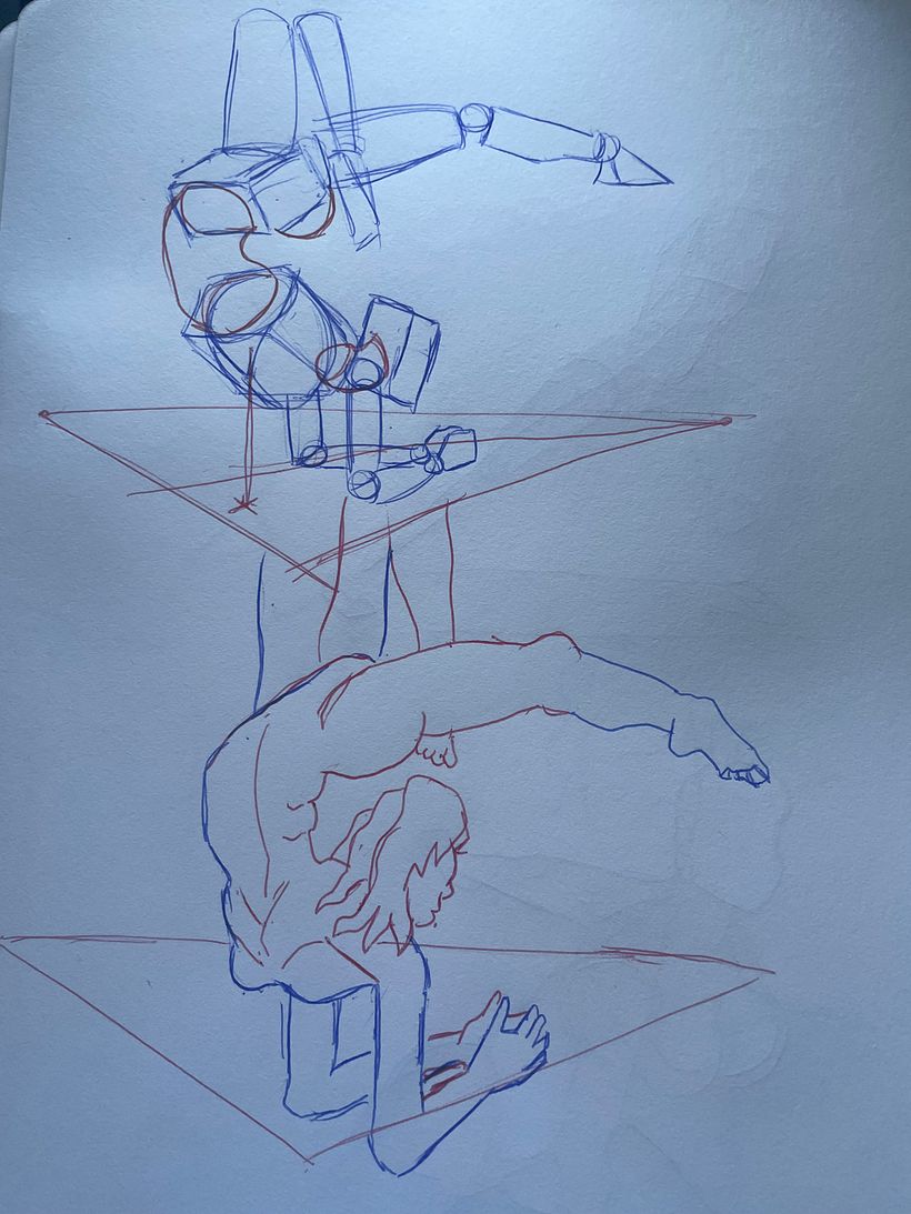 My project for course: Drawing the Human Figure & Expressive Poses 7