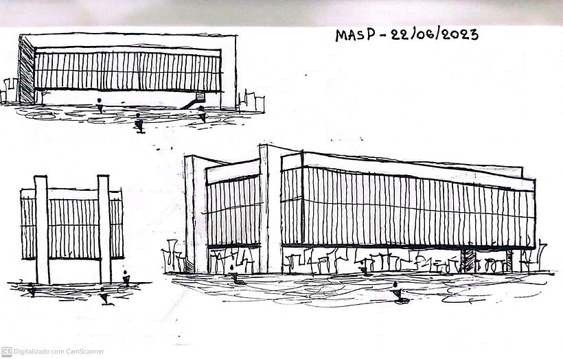 Meu projeto do curso: Sketching arquitetônico: pensando com papel e caneta 12
