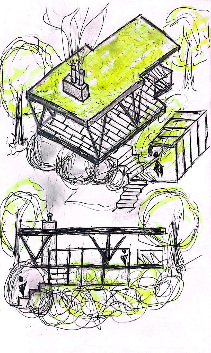 Meu projeto do curso: Sketching arquitetônico: pensando com papel e caneta 13