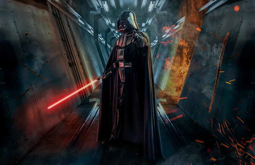 Ambientação com Darth Vader