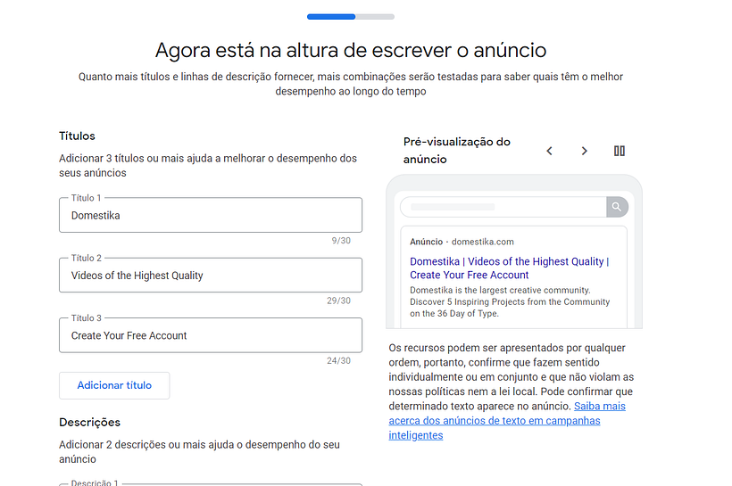 Diana's Final Project - Google Ads from zero and Facebook Ads results 4