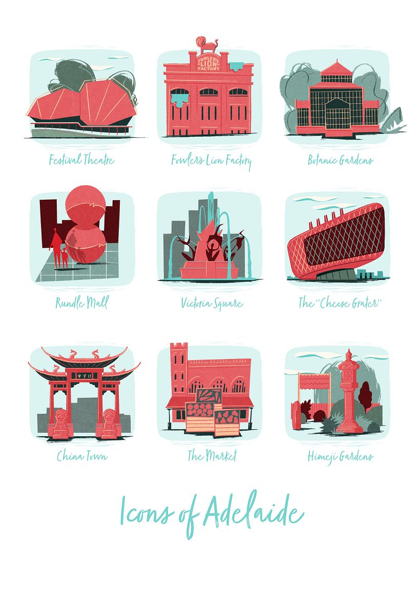 My Final Project: Icons of Adelaide