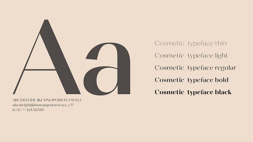 Allmond Visual Identity - Beauty Products - Art Direction