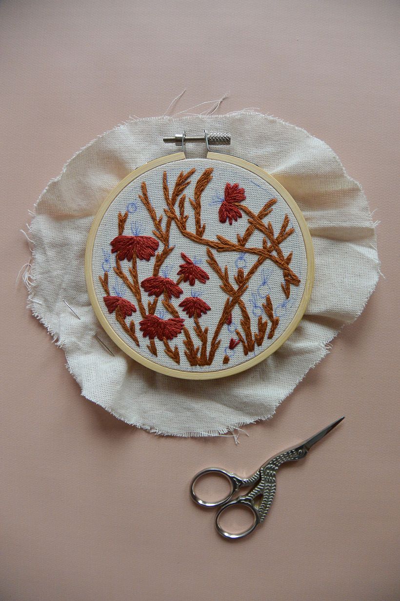 Dos versiones de unas flores 4