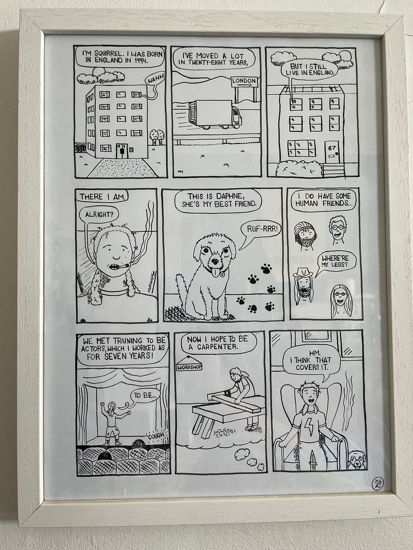 My project for course: Autobiographical Comic Book… by Squirrel Lambert 1