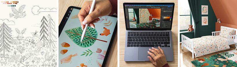 From Sketch to Style: Exploring the Process of Designing Patterns for Children 3