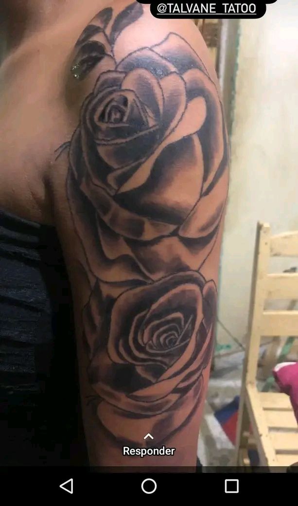 Meu projeto do curso: @talvane tatoo onde estão meus trabalhos  3