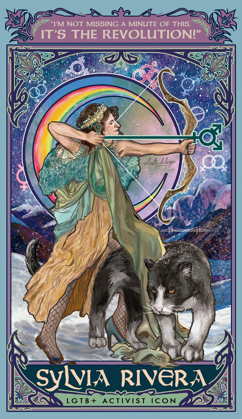 PRIDE: Sylvia Rivera, de Celeste Vargas Hoshi