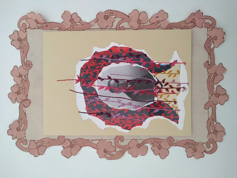 Mi proyecto del curso: Técnicas de bordado experimental sobre papel - Bellas Artes