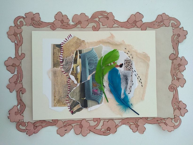 Mi proyecto del curso: Técnicas de bordado experimental sobre papel - Bellas Artes