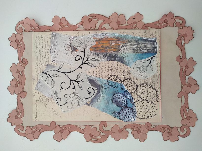 Mi proyecto del curso: Técnicas de bordado experimental sobre papel - Bellas Artes