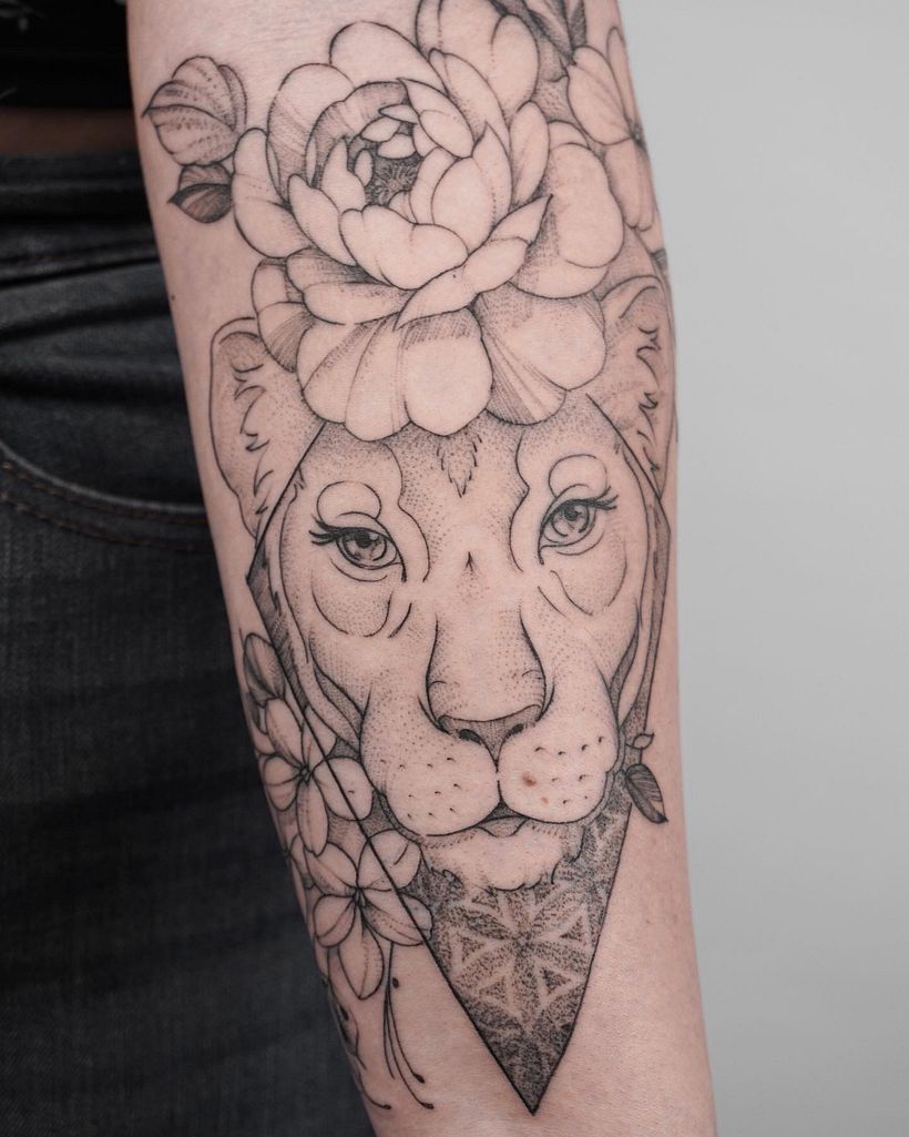 Tatuajes Leonas 3