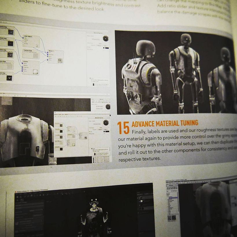 3D World Magazine - Christmas Star Wars Special - K2-SO 5