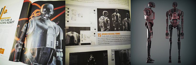 3D World Magazine - Christmas Star Wars Special - K2-SO 6