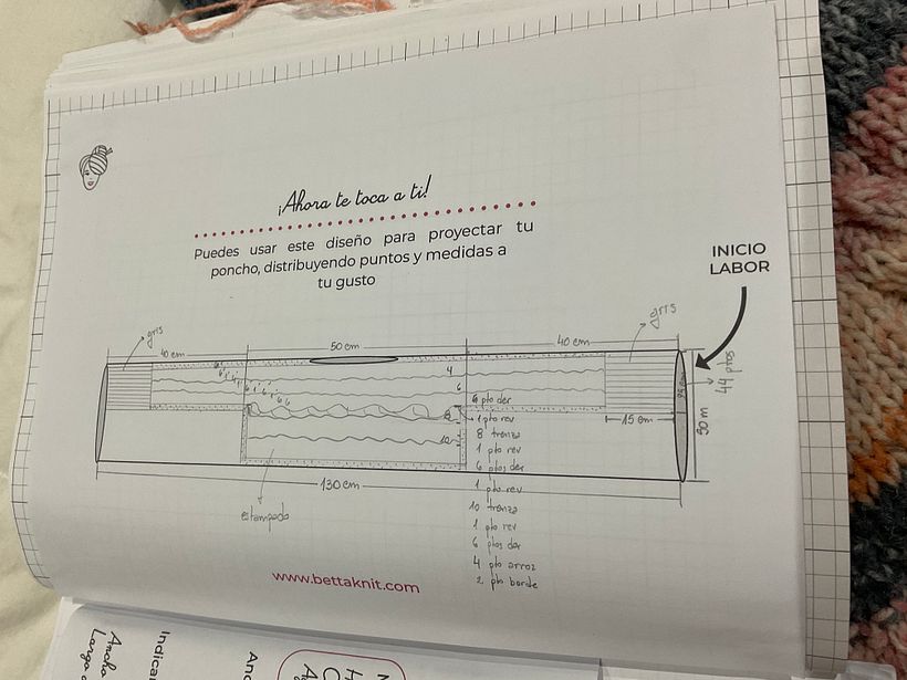 Planificando el tejido Muchos cálculos 🫣